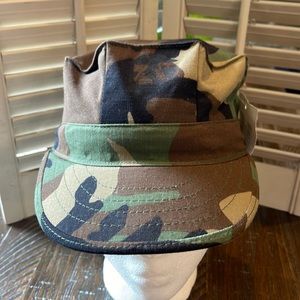 US Army‎ Military Woodland Camo Hot Weather Hat Cap X-Small - great for youth